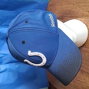 NFL Indianapolis Colts Reebok OnField blue black ombre ball cap hat small medium